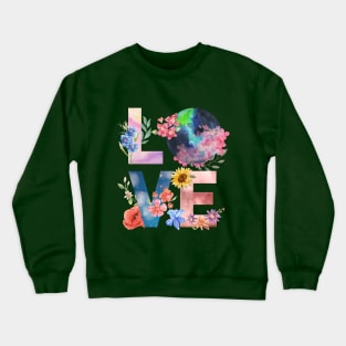 Save Our Planet - Save The World - Love Our World Crewneck Sweatshirt